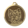 Médaille chien gravée West Island Terrier