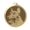 Médaille chien gravée Beauceron