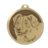 Médaille chien gravée Berger d'Australie