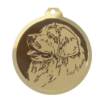 Médaille chien gravée Terre-Neuve