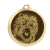 Médaille chien gravée Cairn Terrier