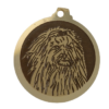 Médaille chien gravée Petit Chien Lion