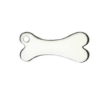 Médaille chien Os Argent CLASSIC  – élégance durable et sécurité optimale