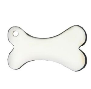 Médaille chien Os Argent CLASSIC  – élégance durable et sécurité optimale