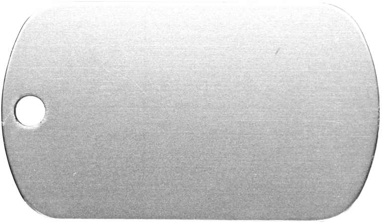 Médaille aluminium GI personnalisée pour chien