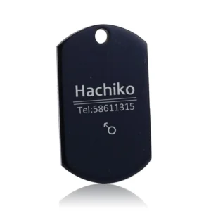 Médaille personnalisée chien & chat en acrylique – Forme Plaque GI