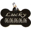 Médaille personnalisée chien & chat en acrylique – Forme os